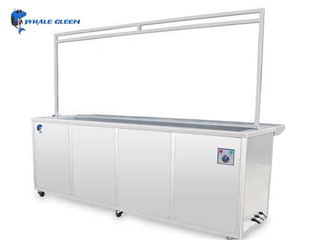 Window blind ultrasonic cleaning machine