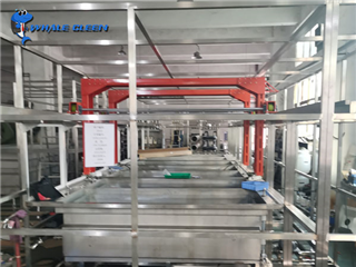 Gantry arm ultrasonic cleaning machine